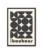 Quadro a forma nera Bauhaus I -50x70 cm