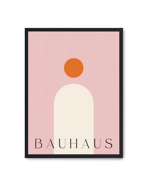 Disegno a vernice rosa - 50x70 cm