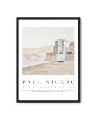 Peinture de la plage de la ville, Collioure 1887 - 50x70 cm