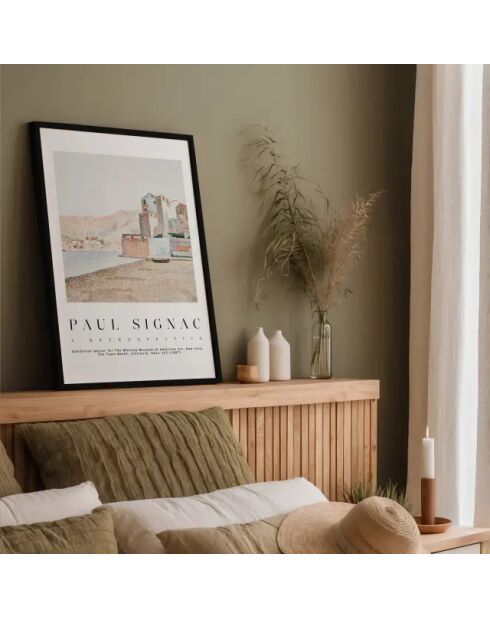 Peinture de la plage de la ville, Collioure 1887 - 50x70 cm