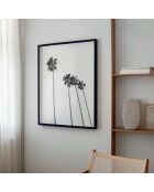 Dipinto raffigurante una fila di palme II - 50x70 cm