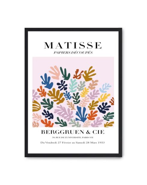 Dipinto con ritagli di Matisse VII - 50x70 cm