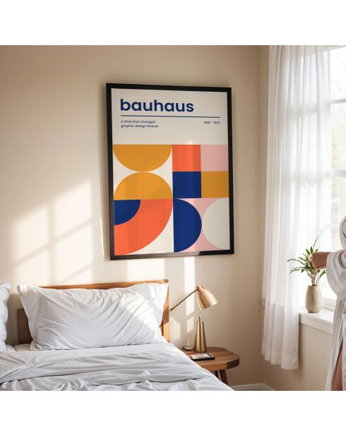 Peinture des formes Bauhaus - 50x70 cm