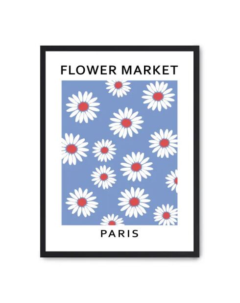 Marché aux fleurs de peinture VII - 50x70 cm