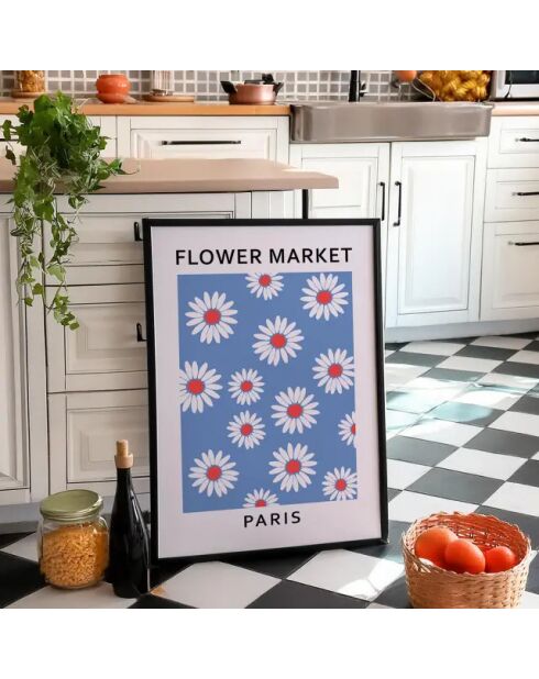 Marché aux fleurs de peinture VII - 50x70 cm