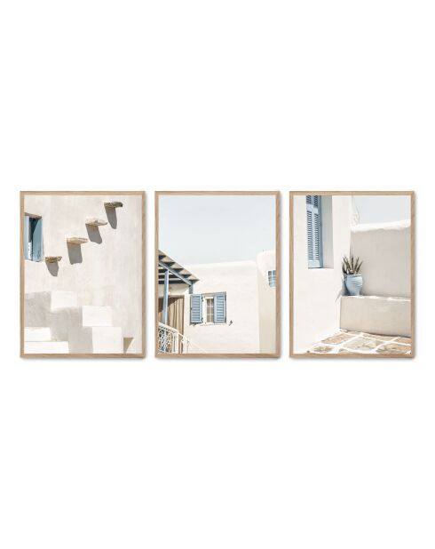 Set composto da tre cornici con Marco Roble - 50x70 cm