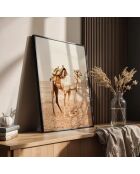 Viaggio in cammello per pittura - 50x70 cm