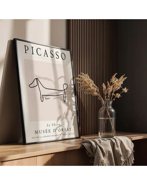 Peinture le chien I -50x70 cm