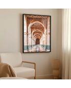 Peinture d'architecture marocaine - 50x70 cm