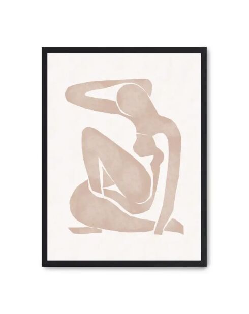 Donna che dipinge forma I - 50x70 cm