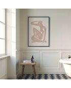 Donna che dipinge forma I - 50x70 cm