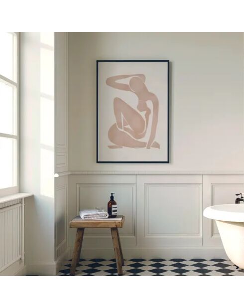 Donna che dipinge forma I - 50x70 cm