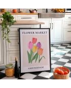 Dipinto mercato dei fiori I X - 50x70 cm