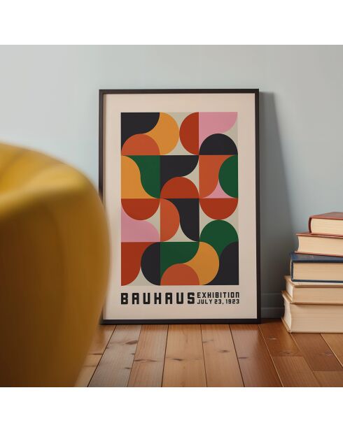 Pittura Bauhaus a colori - 50x70 cm