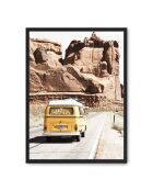 Peinture voyage en caravane II - 50x70 cm