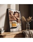 Peinture voyage en caravane II - 50x70 cm