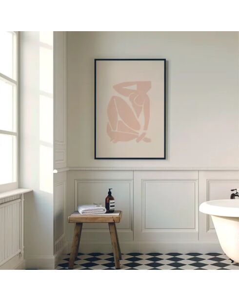 Donna che dipinge forma III - 50x70 cm