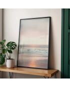 Pittura al tramonto sulla spiaggia III - 50x70 cm