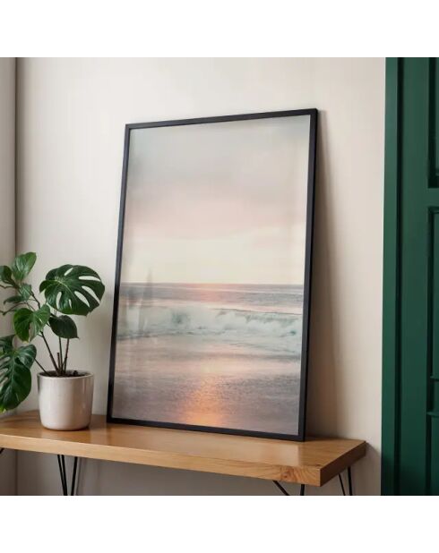 Pittura al tramonto sulla spiaggia III - 50x70 cm