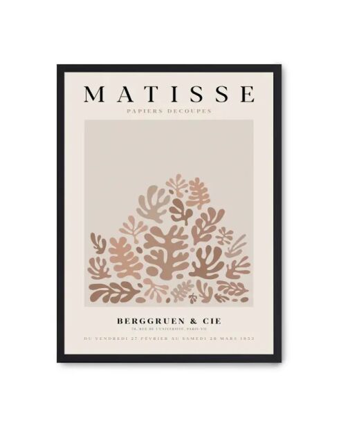 Estampe de Matisse - 50x70 cm