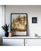 Peinture la plage paradisiaque - 50x70 cm