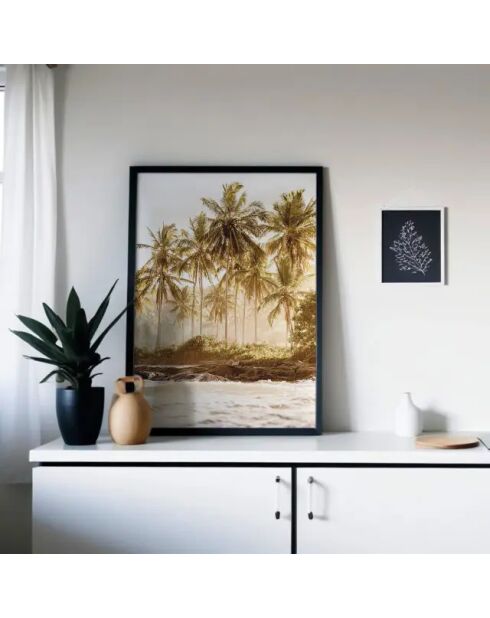 Peinture la plage paradisiaque - 50x70 cm