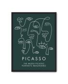 Peinture de portraits de Picasso IV - 50x70 cm