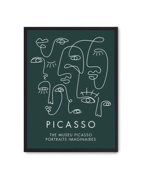 Peinture de portraits de Picasso IV - 50x70 cm