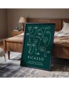 Peinture de portraits de Picasso IV - 50x70 cm