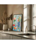 Peinture vintage toujours I -50x70 cm