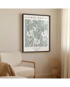 Gemälde Blumenmarkt - 50x70 cm