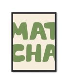 Peinture du matcha vert - 50x70 cm
