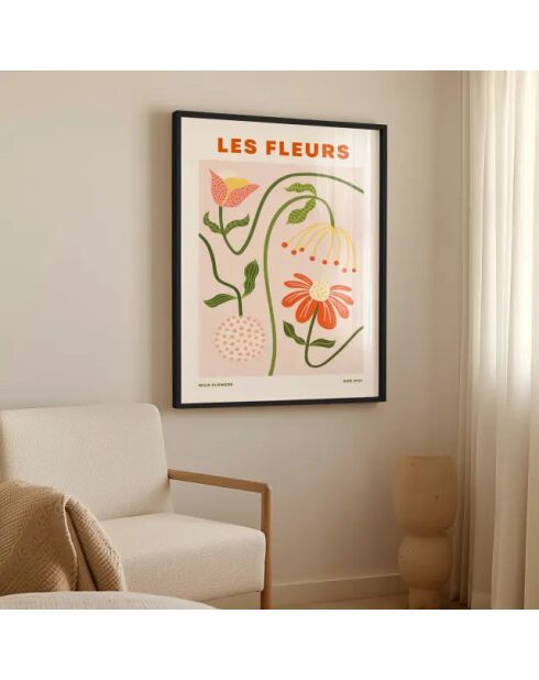 Peinture les fleurs II - 50x70 cm