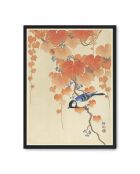 Pittura autunnale con uccelli - 50x70 cm