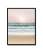 Dipingere un tramonto sulla spiaggia - 50x70 cm