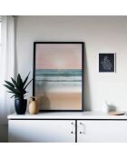 Dipingere un tramonto sulla spiaggia - 50x70 cm