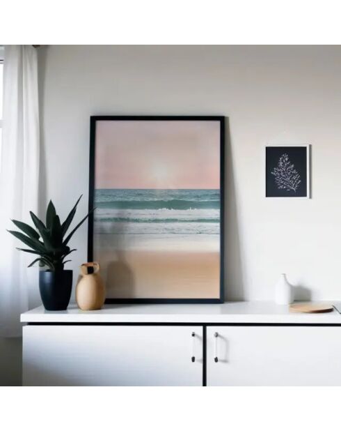 Dipingere un tramonto sulla spiaggia - 50x70 cm