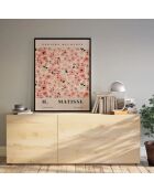 Pittura floreale fustellata - 50x70 cm