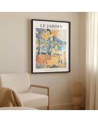 Peinture le jardin II - 50x70 cm