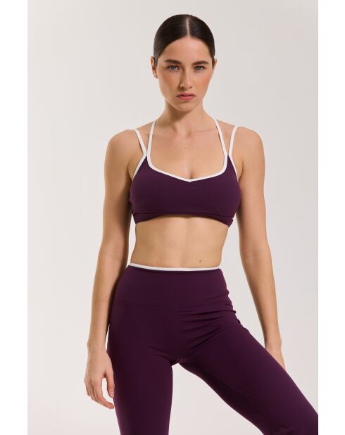 Brassière Yska Prune
