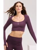 Top Bluma morado