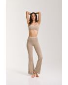 Beigefarbene Leggings Flair Yska