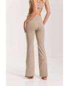 Beigefarbene Leggings Flair Yska