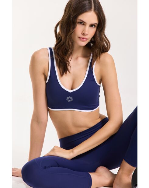 Brassière Flow Bleue