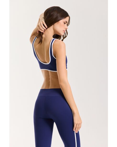 Brassière Flow Bleue
