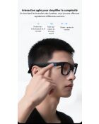 Lunettes Connectées AI avec Caméra 8MP & Audio Bluetooth
