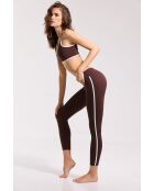 Braune Flow-Leggings