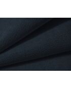 Cameron fluwelen borstbed met donkerblauw hoofdeinde - 226x166x95 cm