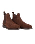 Botas Savrin de gamuza marrón