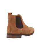 Bottines Chelsea Sebron en daim marron